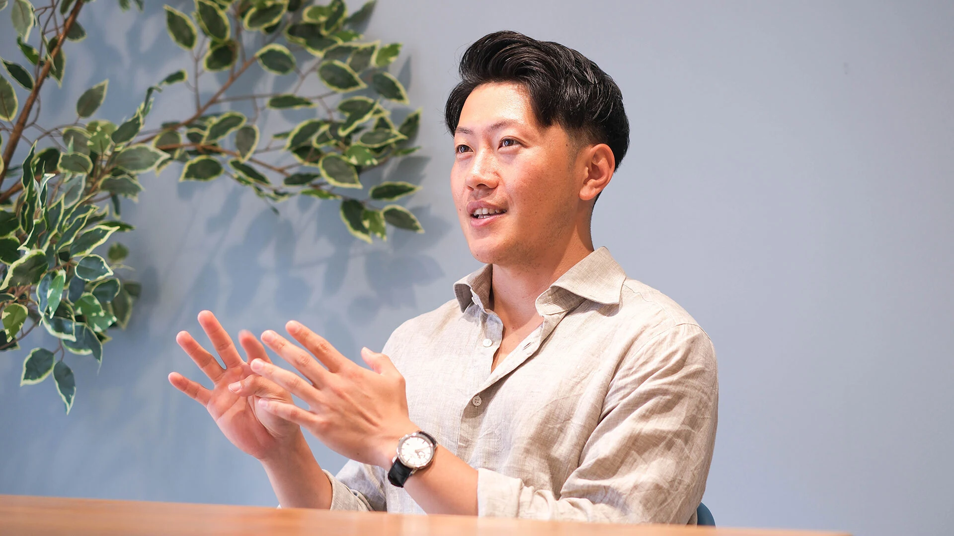 英語学習のきっかけを語る谷山 敬太郎さん