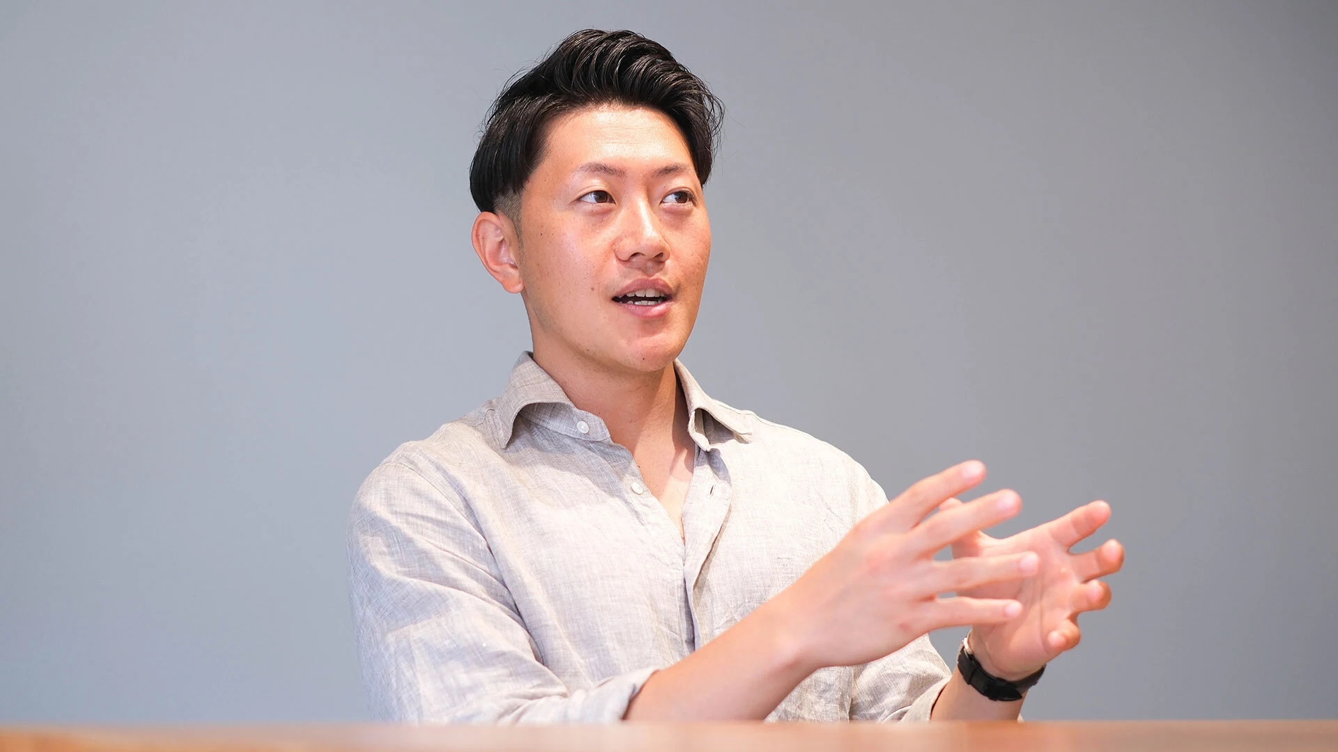 コーチとの伴走について語る谷山 敬太郎さん